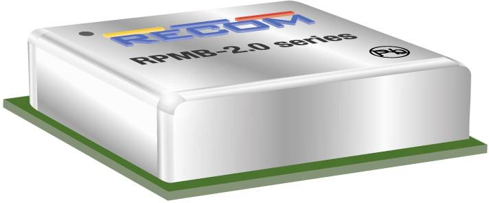 RECOM RPMB15-2.0-CT DC/DC pretvarač 16 V → 24 V 2 A LGA-25 (3x 3)