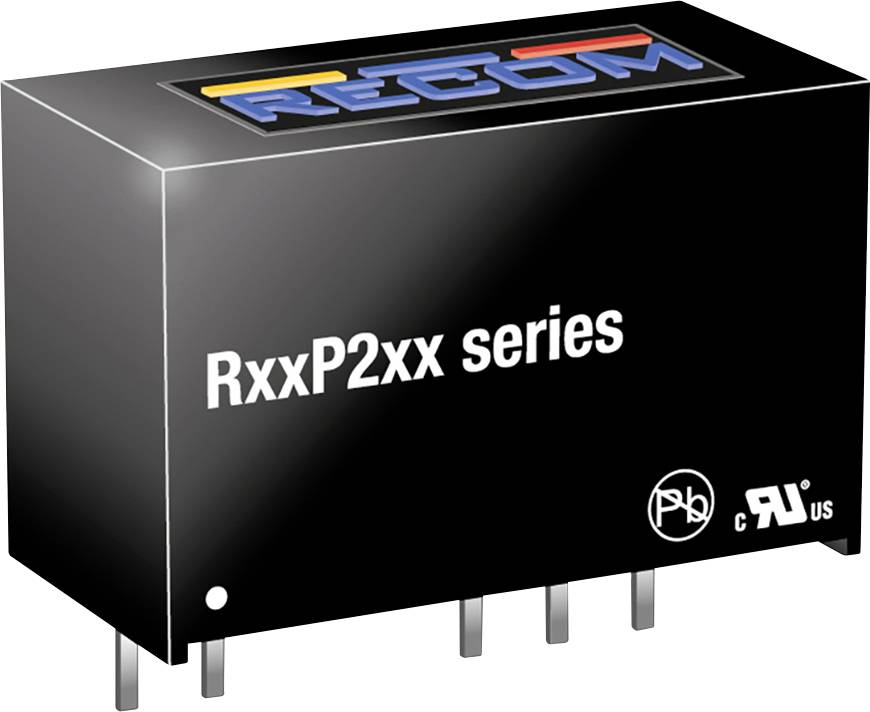 RECOM R24P215D DC/DC pretvarač za štampanu ploču 24 V → 15 V 66 mA 2 W