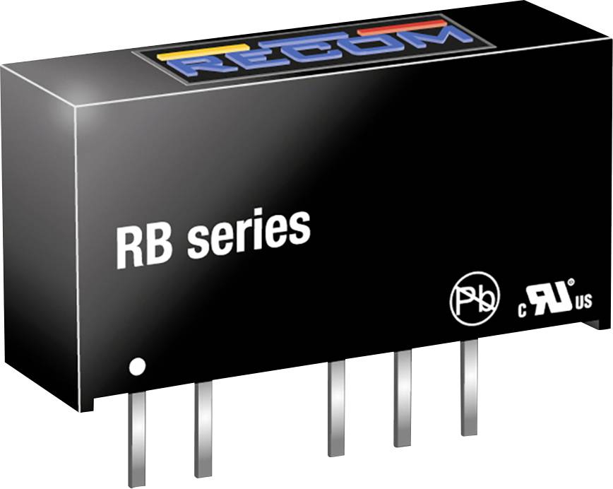 RECOM RB-0505S DC/DC pretvarač za štampanu ploču 4,5 V → 5 V 200 mA 1 W