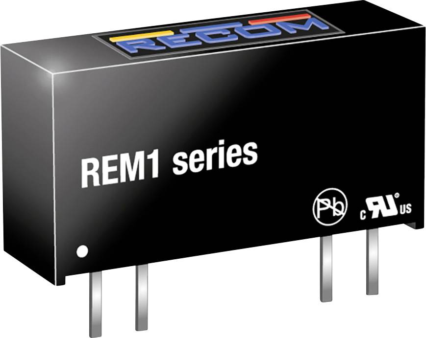 RECOM REM1-0505S DC/DC pretvarač za štampanu ploču 4,5 V → 5 V 200 mA 1 W