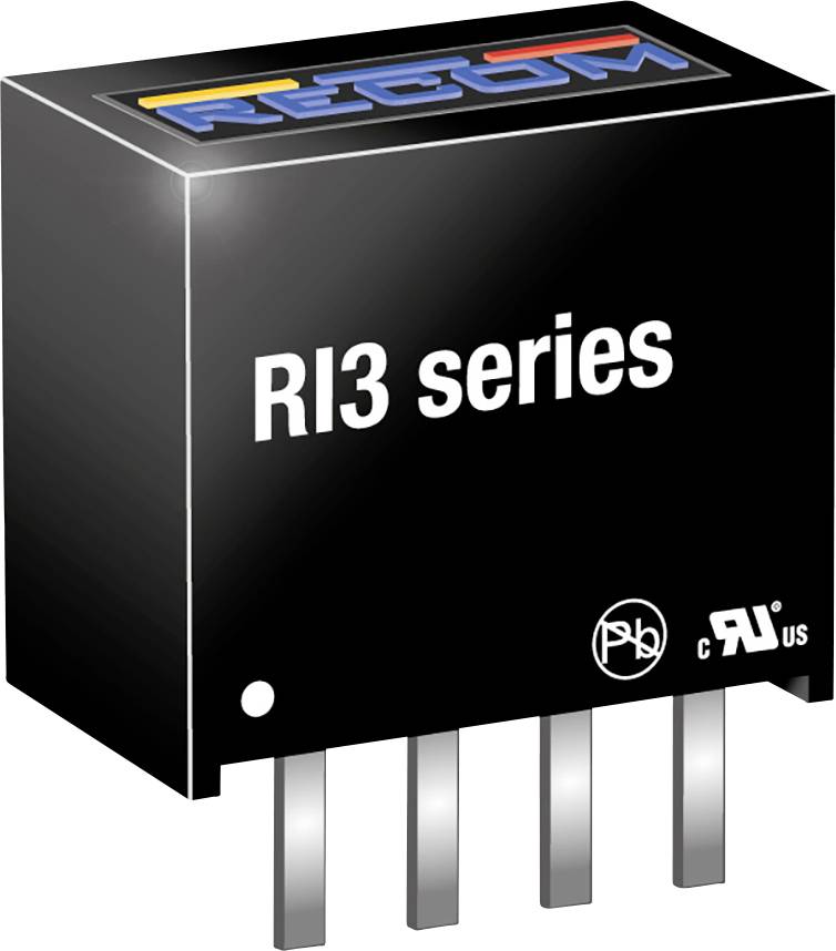 RECOM RI3-0512S DC/DC pretvarač za štampanu ploču 5 V → 12 V 250 mA 3 W