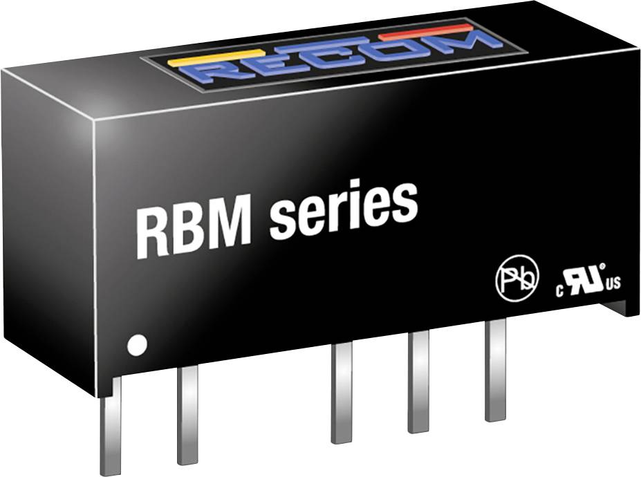 RECOM RBM-0505S DC/DC pretvarač za štampanu ploču 4,5 V → 5 V 200 mA 1 W