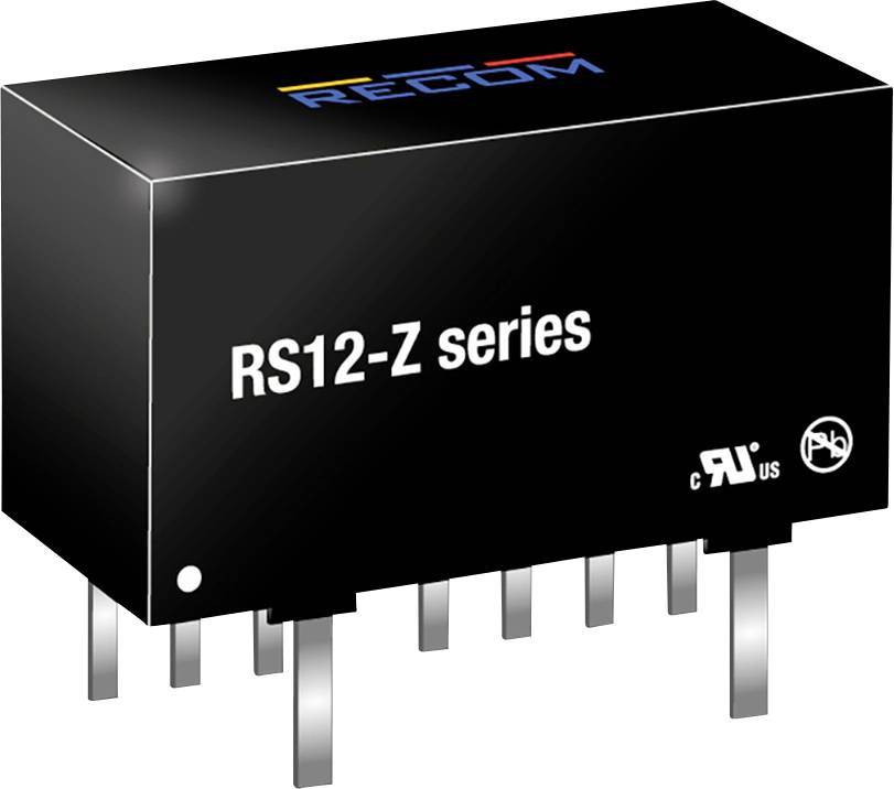 RECOM RS12-2412SZ DC/DC pretvarač za štampanu ploču 9 V → 13,2 V 1 A 12 W
