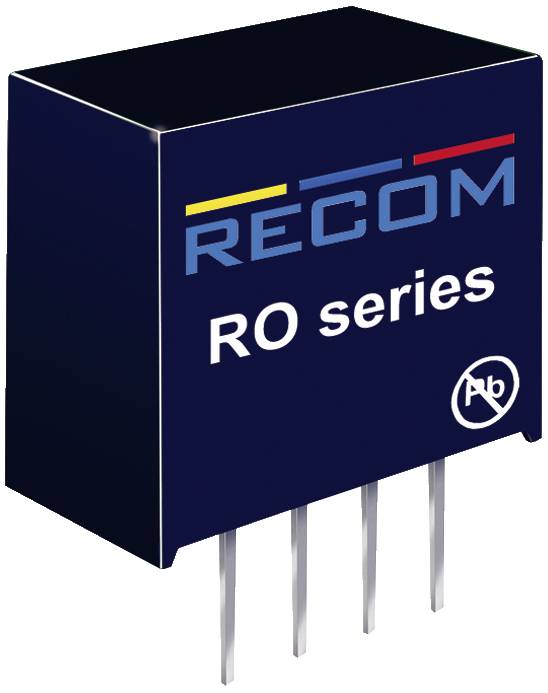 RECOM RO-243.3S DC/DC pretvarač 24 V → 3,30 V 0,303 A 1 W