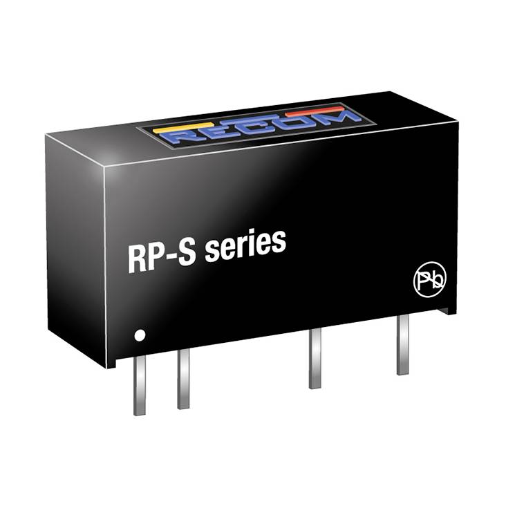 RECOM RP-0512D DC/DC pretvarač 5 V → -12 V, 12 V -0,042 A 1 W