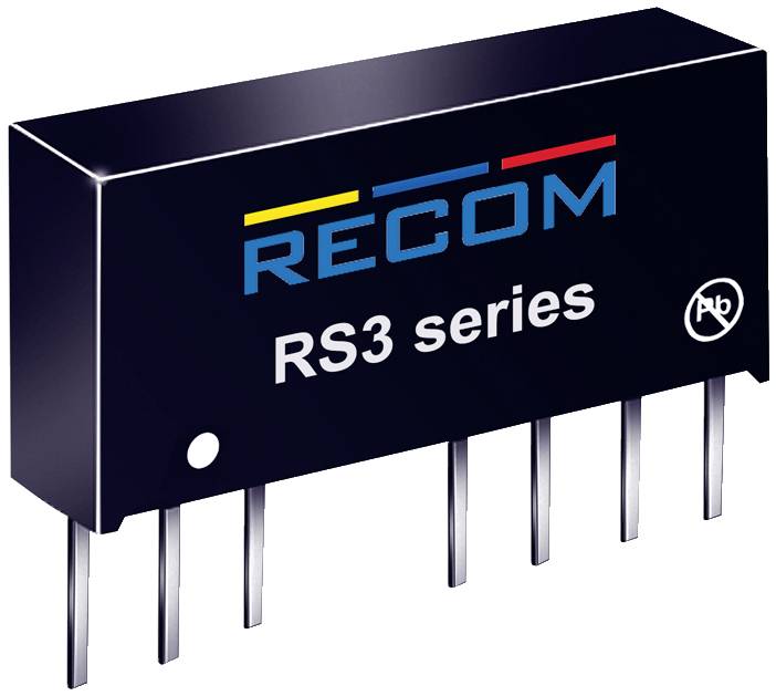 RECOM RS3-0512S DC/DC pretvarač 4,5 V/DC → 12 V 0,25 A 3 W