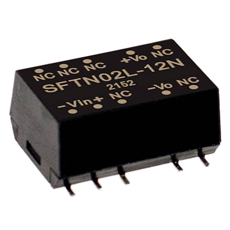MEAN WELL SFTN02N-12N DC/DC pretvarač, SMD 21,6 V → 0 V 167 mA 2 W