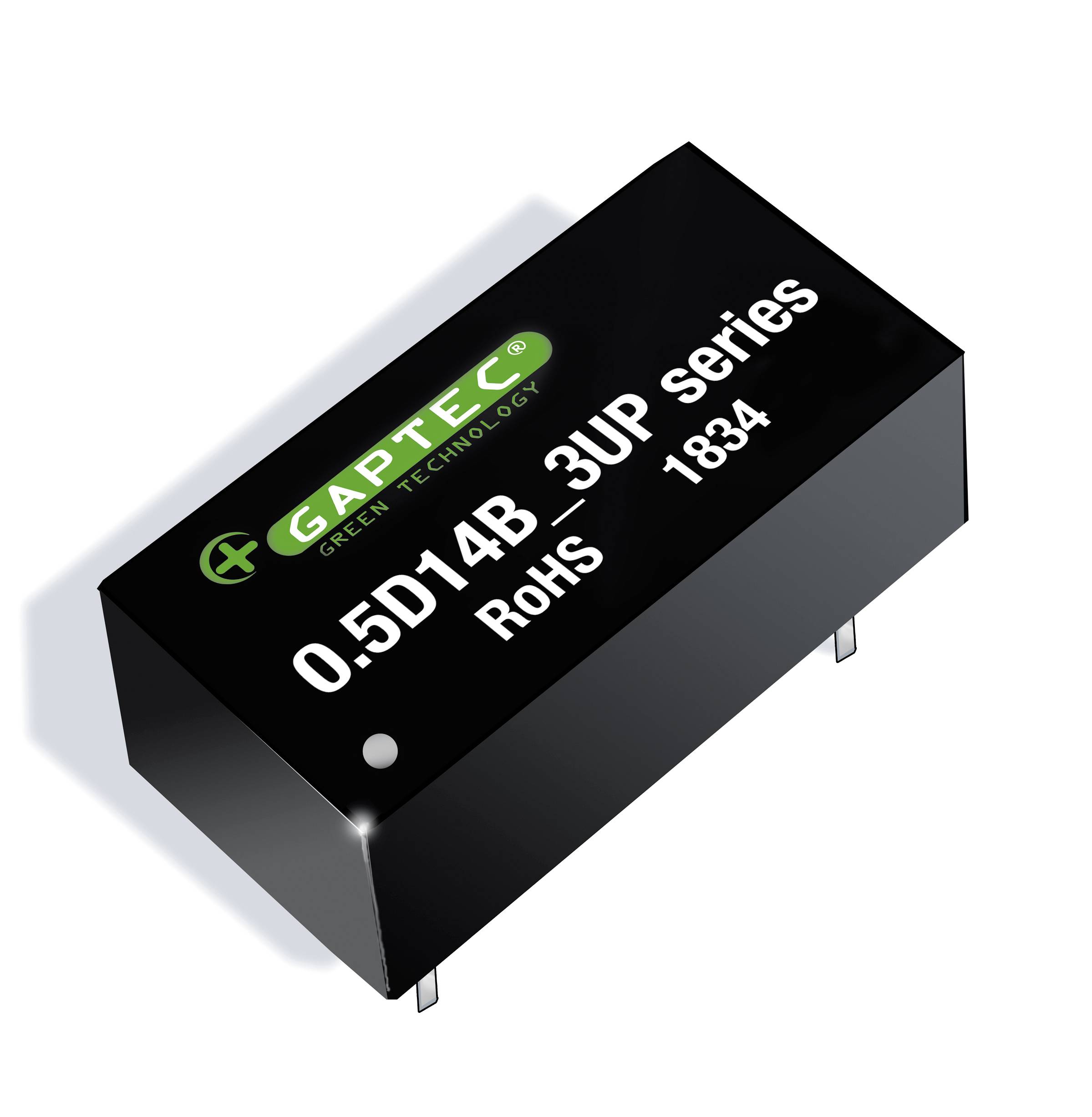 Gaptec 0.5D14B_3UP DC/DC pretvarač 11 V/DC → 15 V/DC 33,3 mA 0,5 W