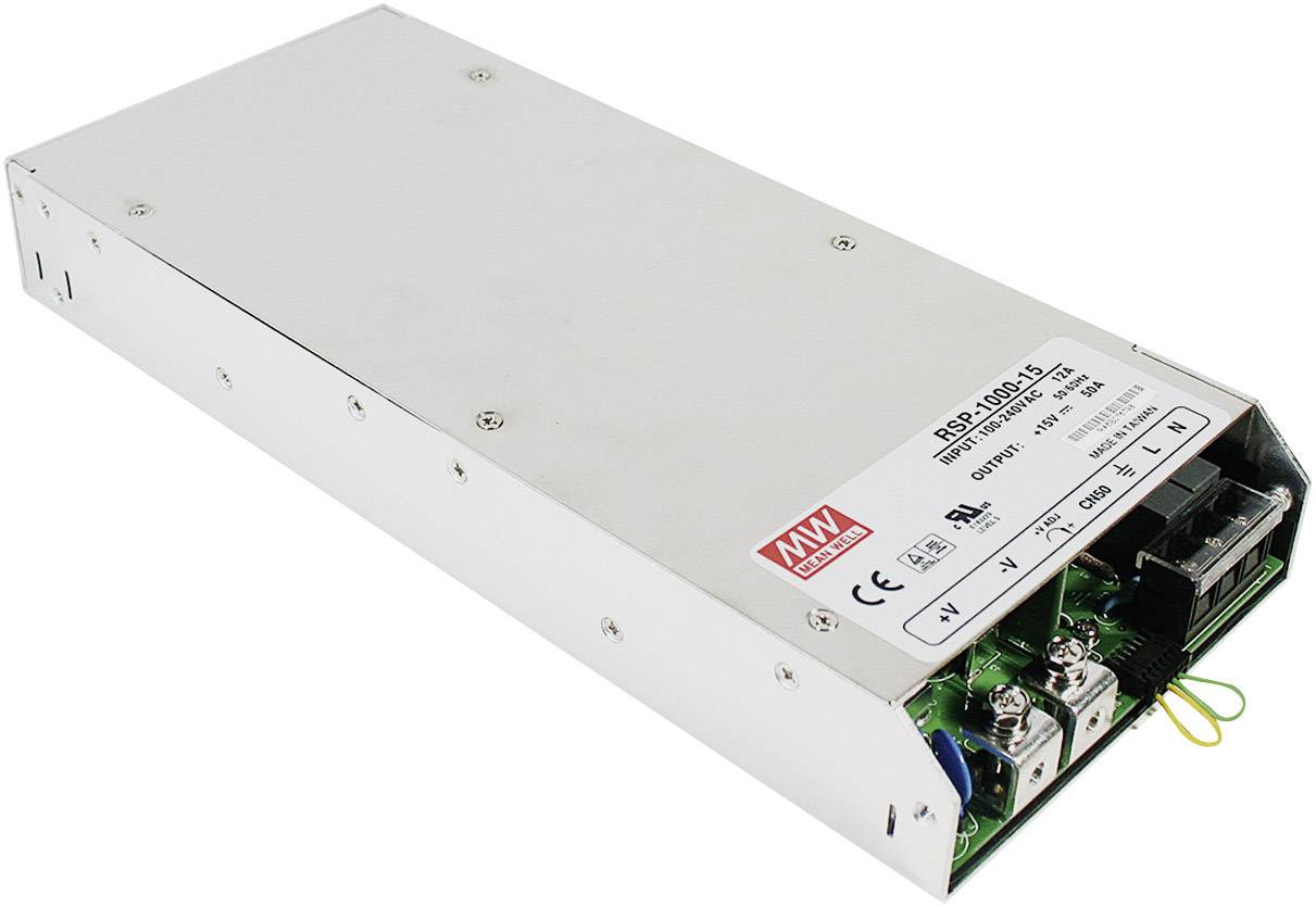 MEAN WELL RSP-1000-24 prekidačko napajanje 90 V/AC → 24 V/DC