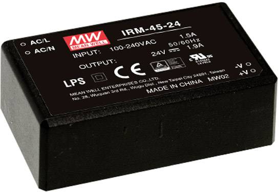 MEAN WELL IRM-45-48 AC/DC napajanje za štampanu ploču 85 V/AC → 48 V/DC 45,12 W