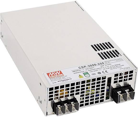 MEAN WELL CSP-3000 prekidačko napajanje 180 V/AC → 250 V/DC 12 A