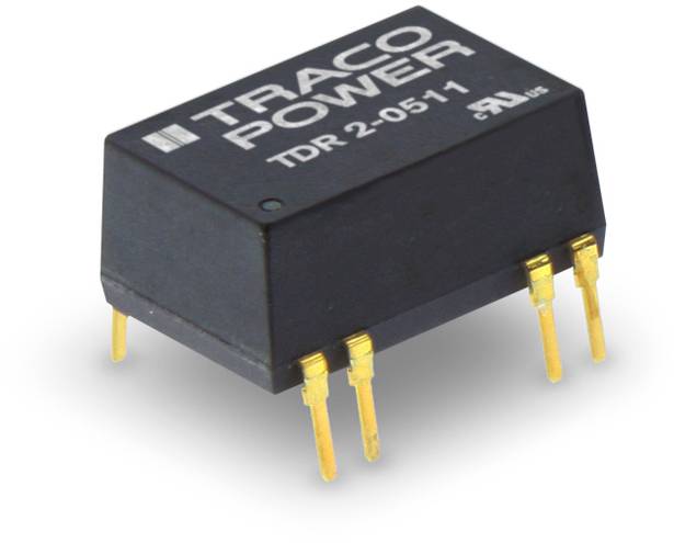 TracoPower TDR 2-1211 DC/DC napajanje - ispravljač za štampanu ploču 12 V/DC 5 V/DC 400 mA 2 W Broj izlaza: 1 x.
