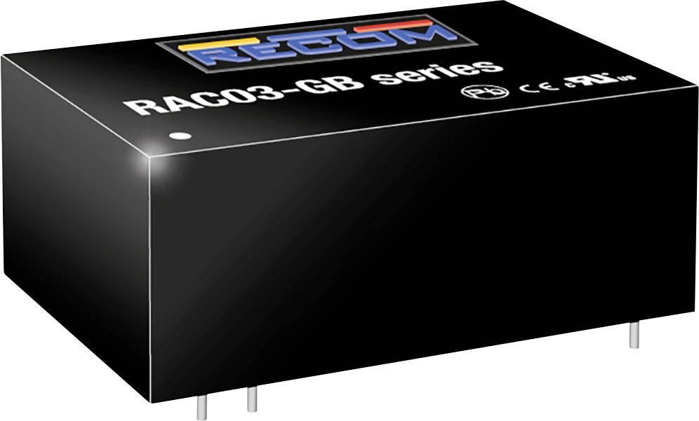 RECOM RAC03-05SGB AC/DC napajanje za štampanu ploču 5 V 3 W