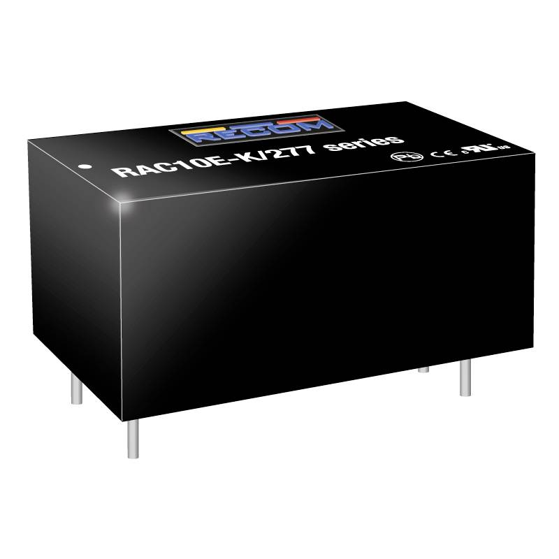 RECOM RAC10E-3.3SK/277 prekidačko napajanje 120 V/DC → 3,30 V 2,5 A