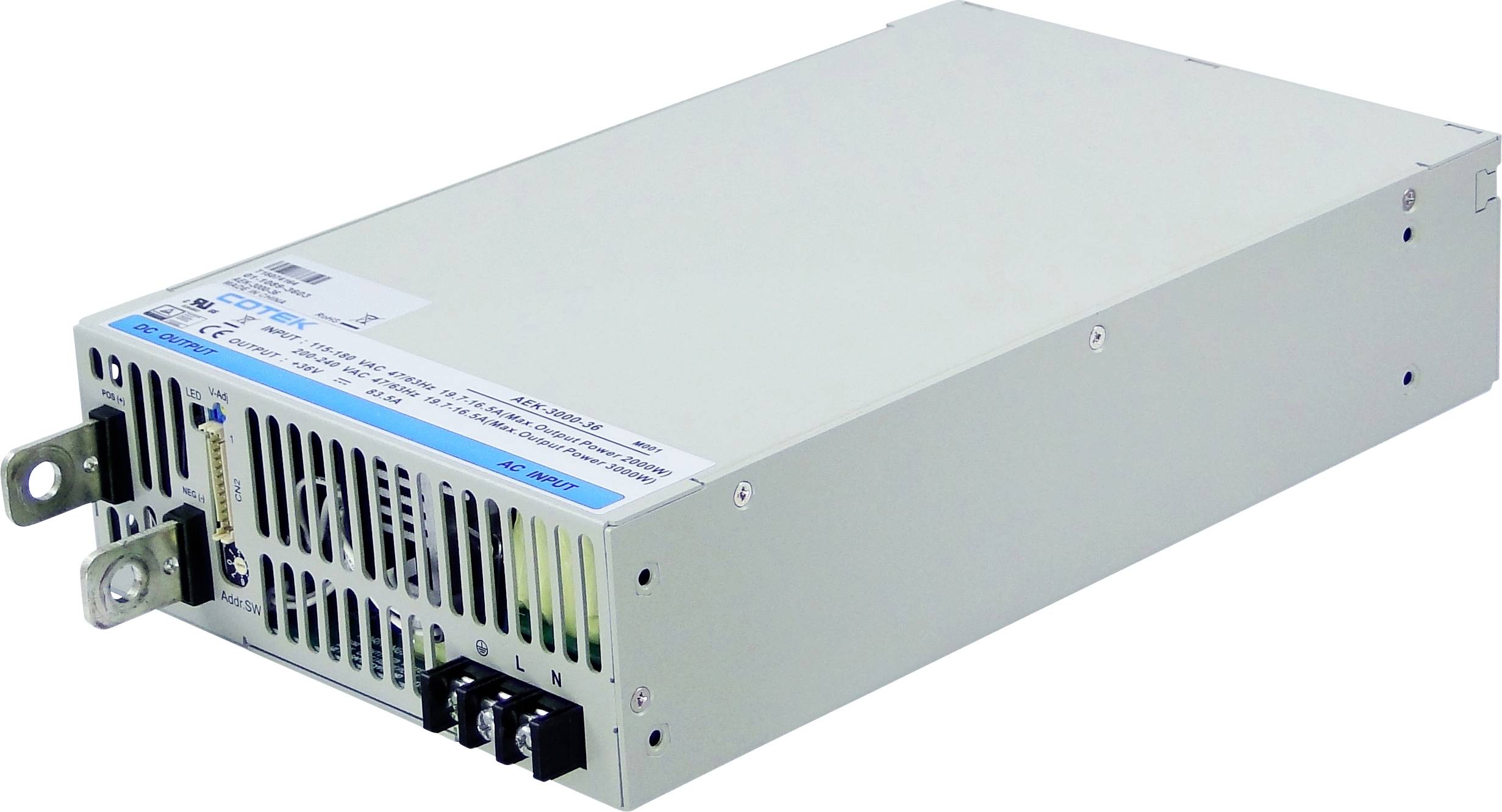Dehner Elektronik RS232 AC/DC industrijsko napajanje 90 V/AC → 36 V/DC 83,5 A