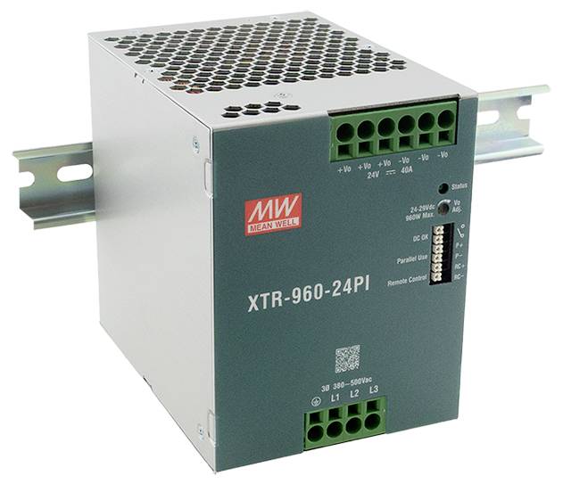 MEAN WELL XTR-960-24 napajanje za DIN šinu 960 W