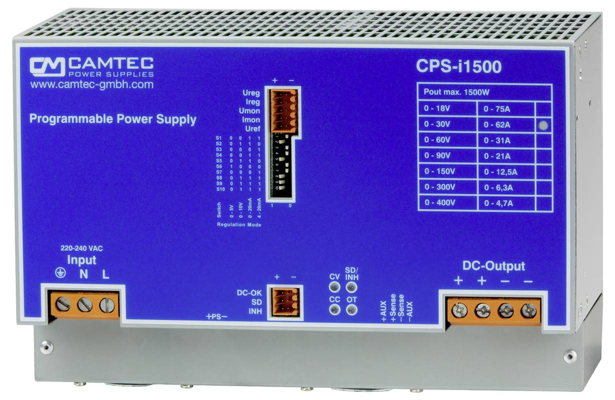 Camtec CPS-I1500.150(R2) AC/DC industrijsko napajanje 1,500 W