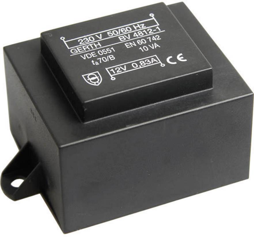 Gerth PT481801F transformator za štampanu ploču 230 V → 18 V/AC