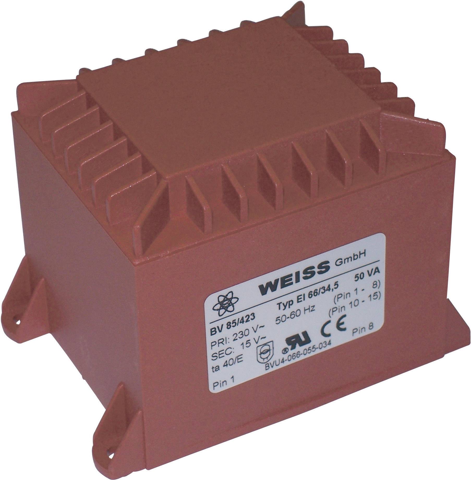 Weiss 85/425 transformator za štampanu ploču 230 V → 24 V/AC