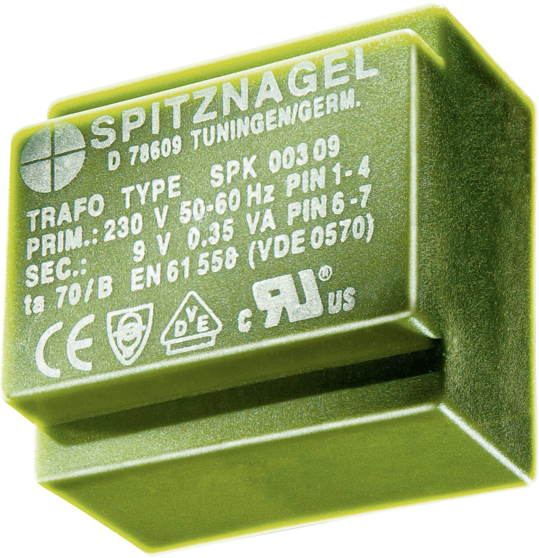 Spitznagel SPK 02215 transformator za štampanu ploču 2,2 VA 1 x 230 V / 1 x 15 V