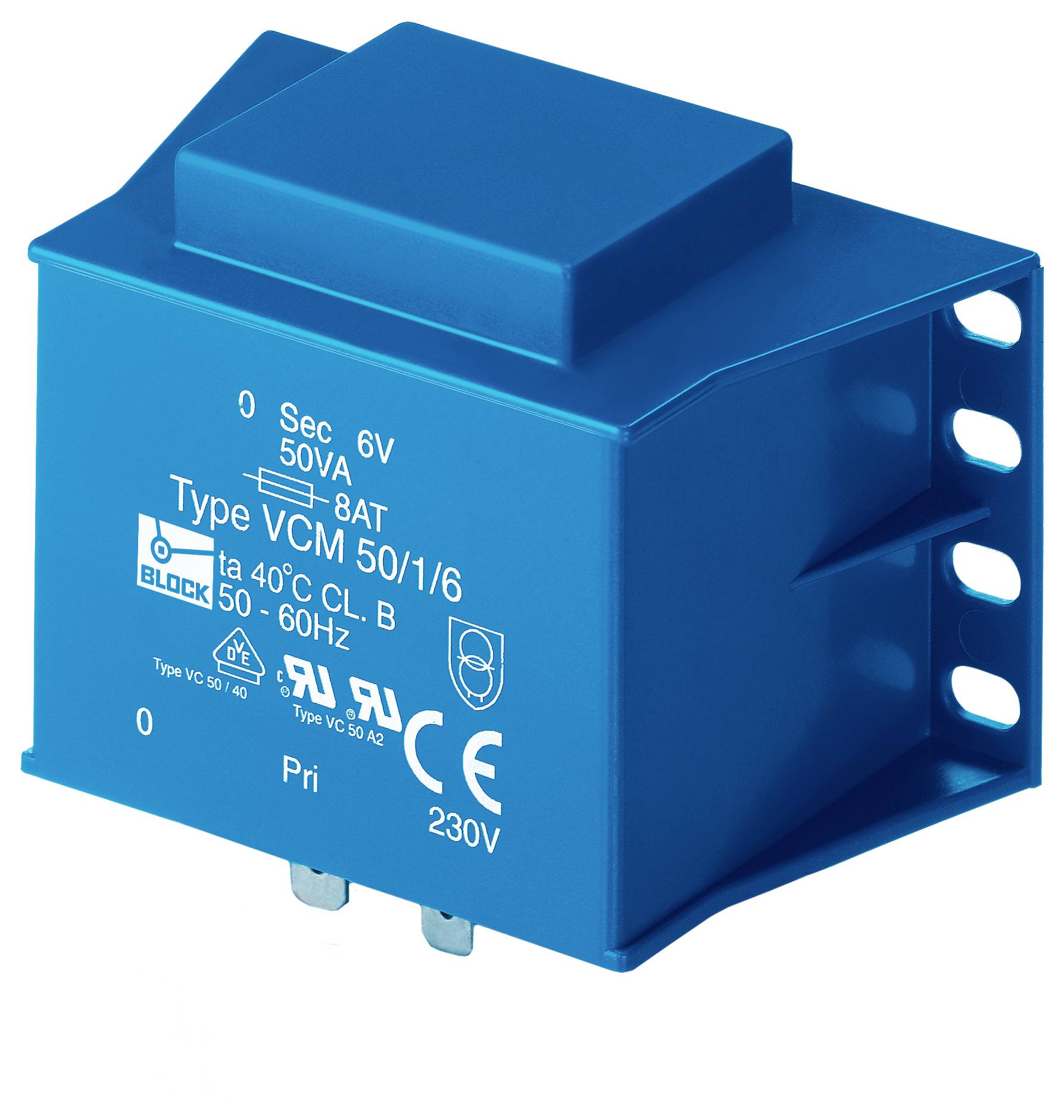 Block VCM 36/1/18 transformator za štampanu ploču 230 V → 18 V/AC