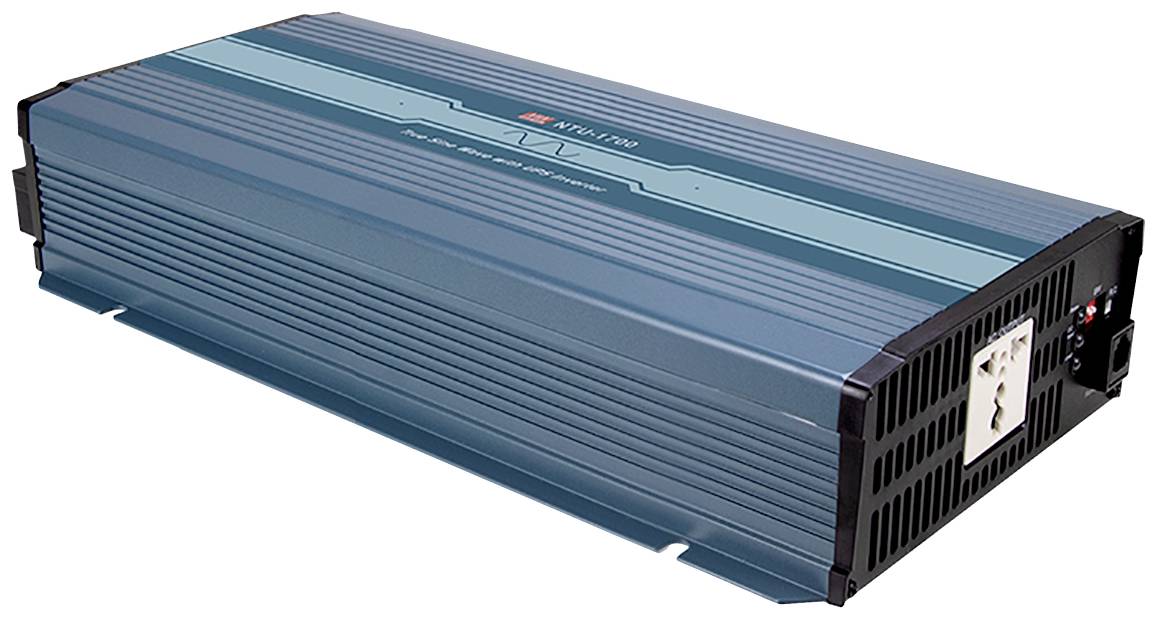 MEAN WELL NTU-1700-248EU inverter 48 V/DC → 230 V/AC čisto sinusni talasni oblik