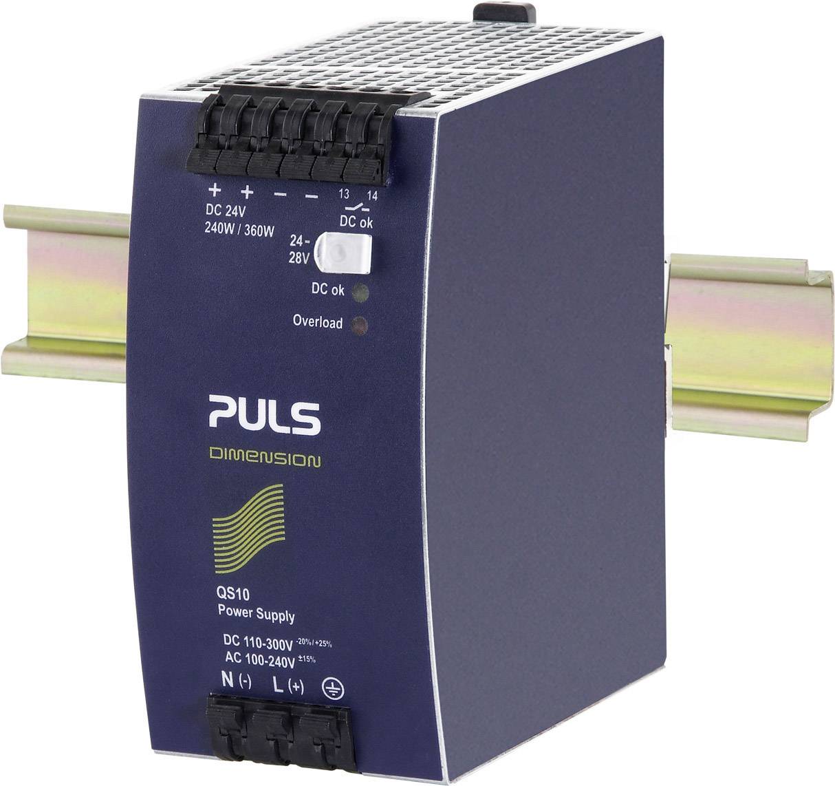 Puls QS10.241-D1 napajanje za DIN šinu 100 - 240 V/AC → 24 V/DC 10 A