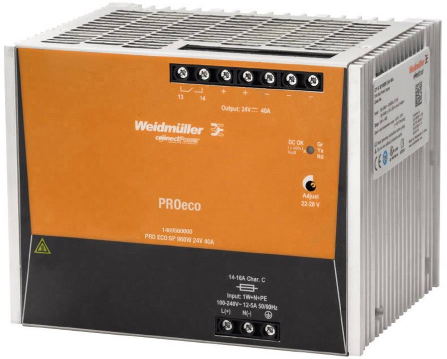 Weidmüller PRO ECO 120W 12V 10A prekidačko napajanje 12 V/DC 12. V/DC