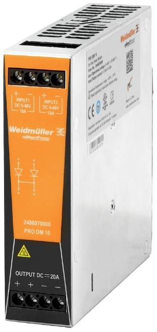 Weidmüller PRO DM 10 napajanja za din šinui 10 A 240 VA, 466 W zavrtanjski
