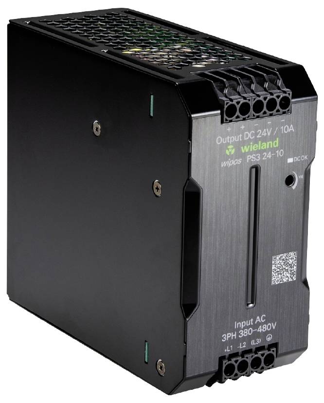 Wieland Electric WIPOS PS3 24-10 prekidačko napajanje 320 V/AC, 450 V/DC → 24 V 10 A 240 W