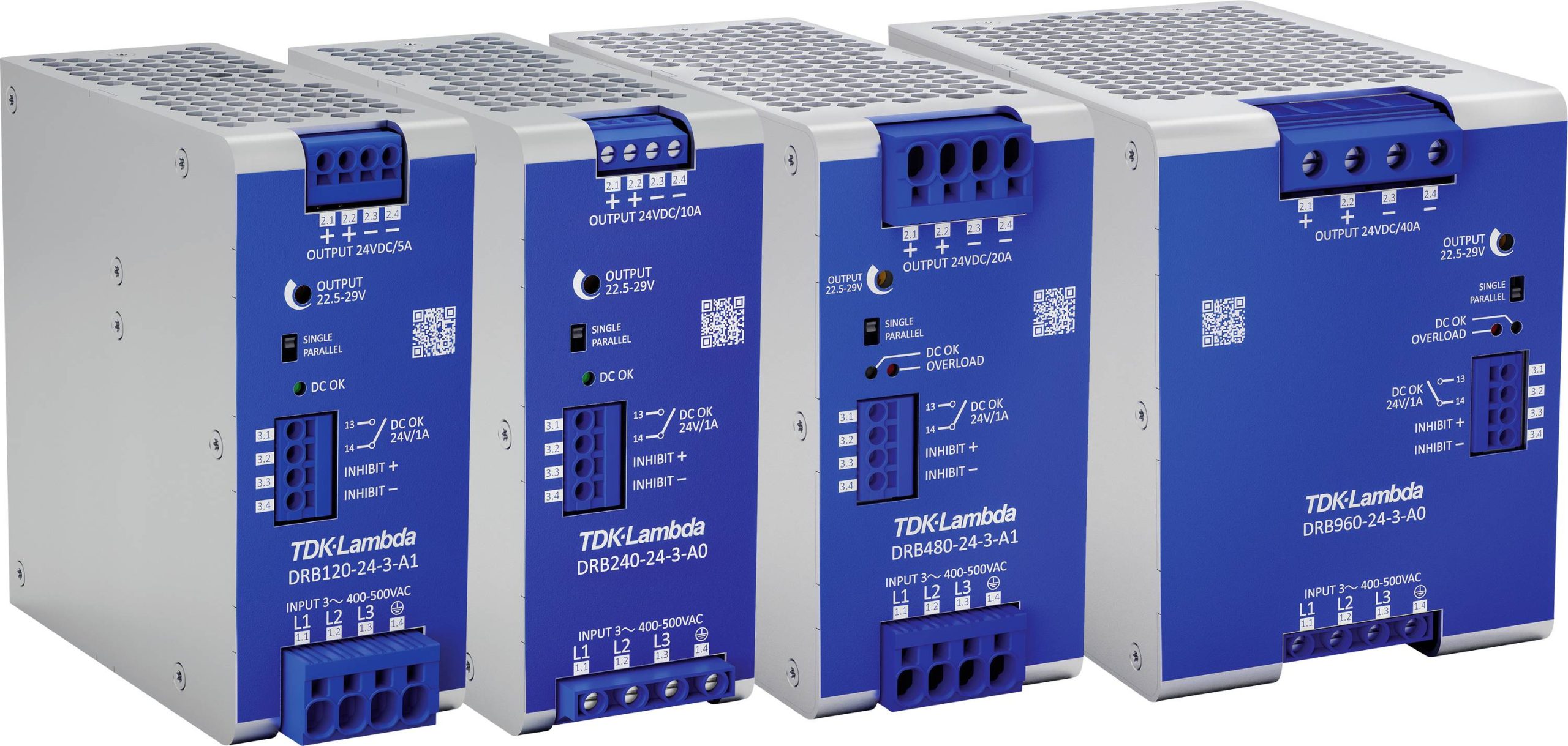 TDK-Lambda DRB240-48-3-A0 napajanje za DIN šinu 350 V → 56 V/DC 10 A 480 W