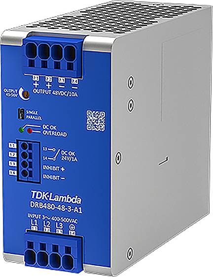 TDK-Lambda DRB480-48-3-A1 napajanje za DIN šinu 350 V → 85 V/DC 6,7 A 480 W