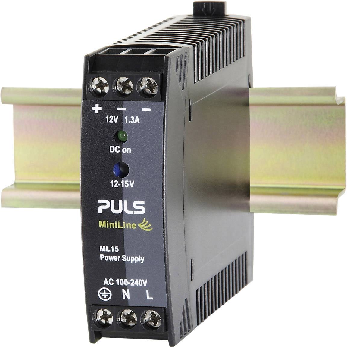 Puls ML15.121 napajanje za DIN šinu 12 V/DC 1,3 A 15 W