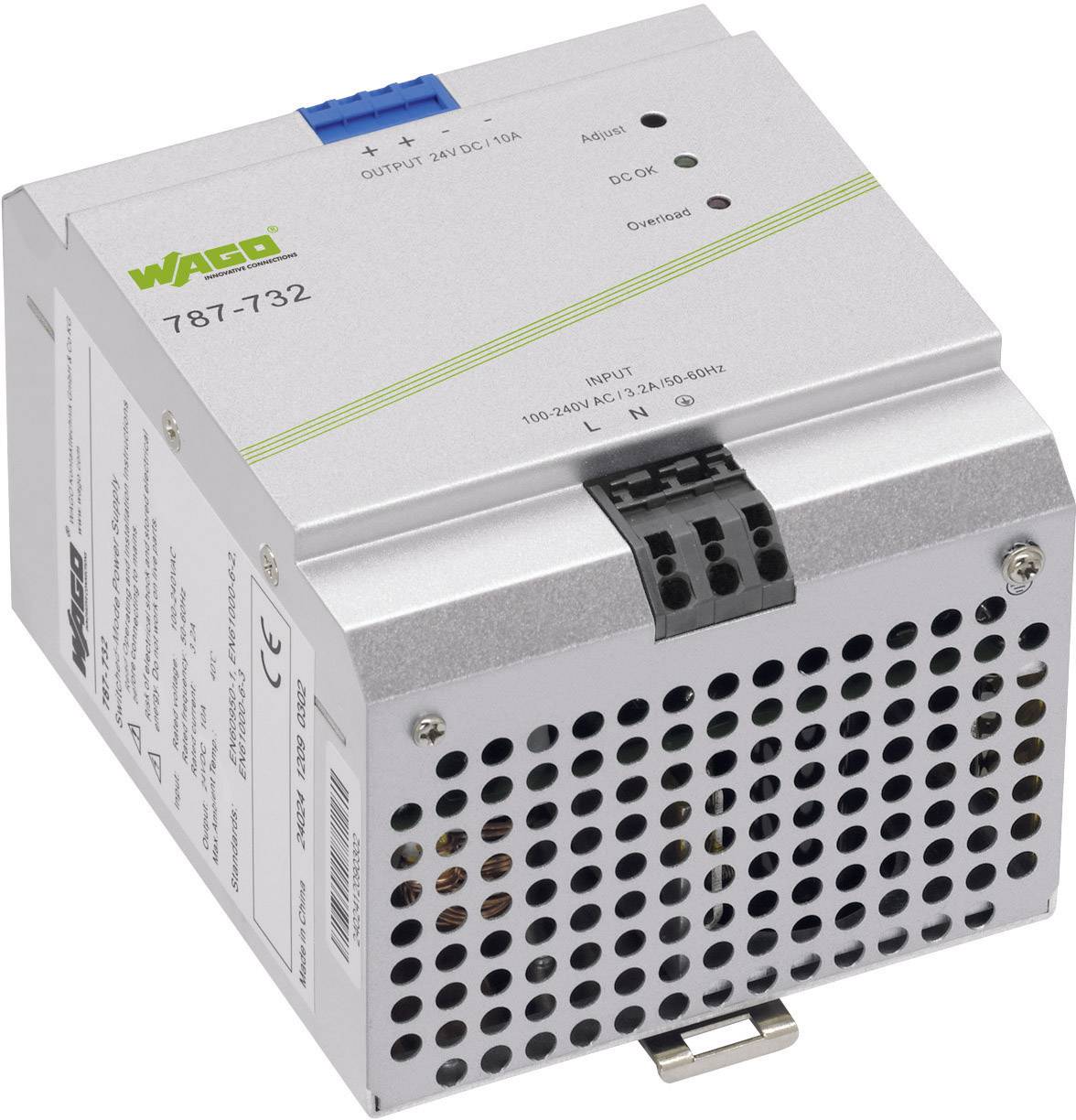 WAGO napajanje za DIN šinu 100-240 V/AC → 24 V/DC 10 A