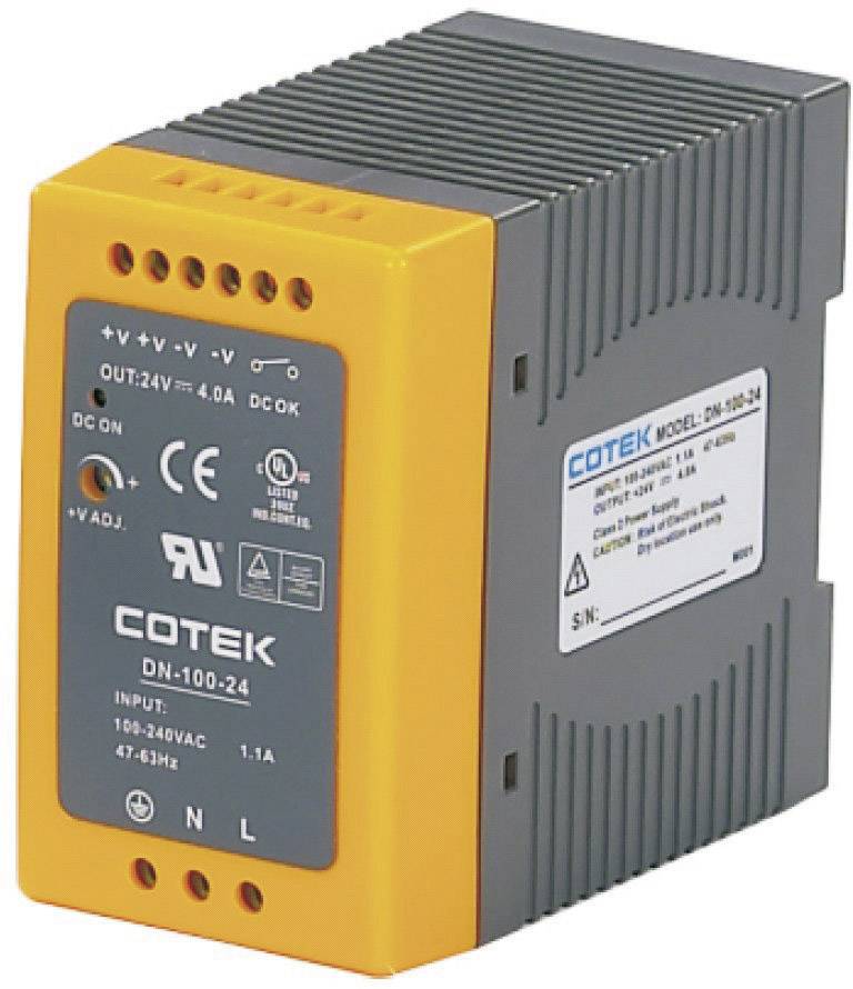 Cotek napajanje za DIN šinu 15 V/DC 6,4 A 96 W