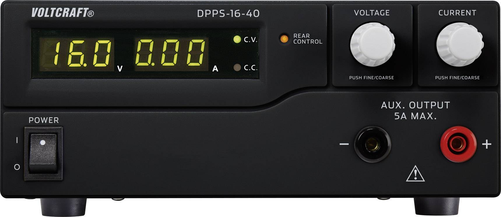 VOLTCRAFT DPPS-16-40 laboratorijsko napajanje sa podesivim naponom 230 V/AC → 16 V/DC 40 A 640 W