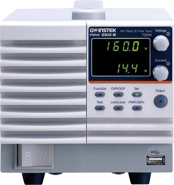 GW Instek PSW 250-9 laboratorijsko napajanje sa podesivim naponom 115 V/AC, 230 V/AC → 250 V/DC 9 A 720 W