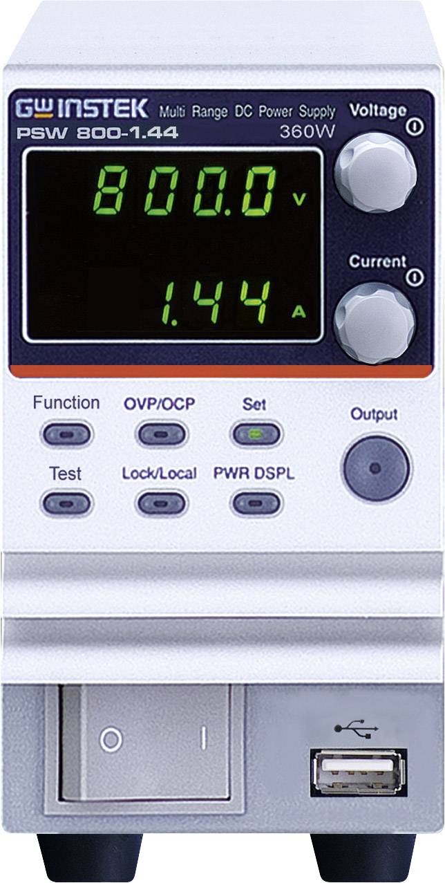 GW Instek PSW250-13.5 laboratorijsko napajanje sa podesivim naponom 115 V/AC, 230 V/AC → 250 V/DC 13,5 A