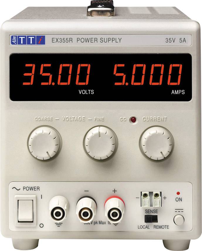 EX355R laboratorijsko napajanje sa podesivim naponom 115 V/AC, 230 V/AC → 35 V/DC 5 A 175 W