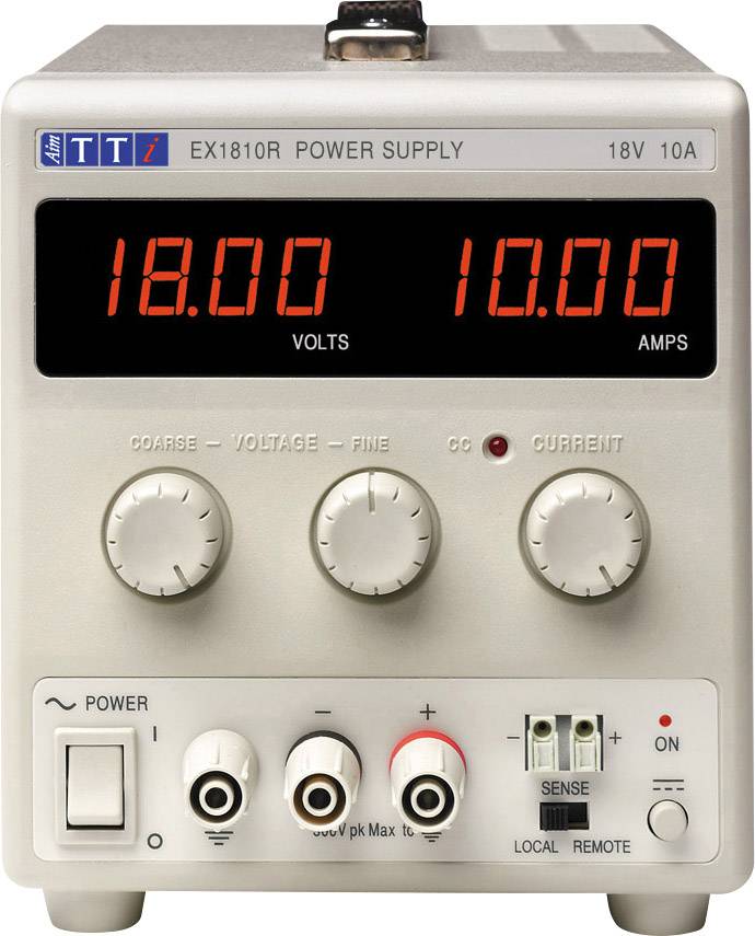 EX1810R laboratorijsko napajanje sa podesivim naponom 115 V/AC, 230 V/AC → 18 V/DC 10 A 180 W