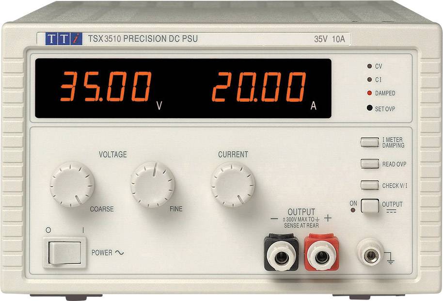 TSX3510 laboratorijsko napajanje sa podesivim naponom 115 V/AC, 230 V/AC → 35 V/DC 10 A 360 W