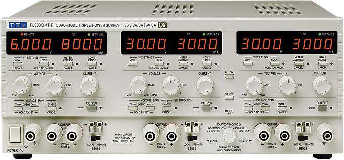 PL303QMT-P laboratorijsko napajanje sa podesivim naponom 115 V/AC, 230 V/AC → 6 V 8 A 94 W