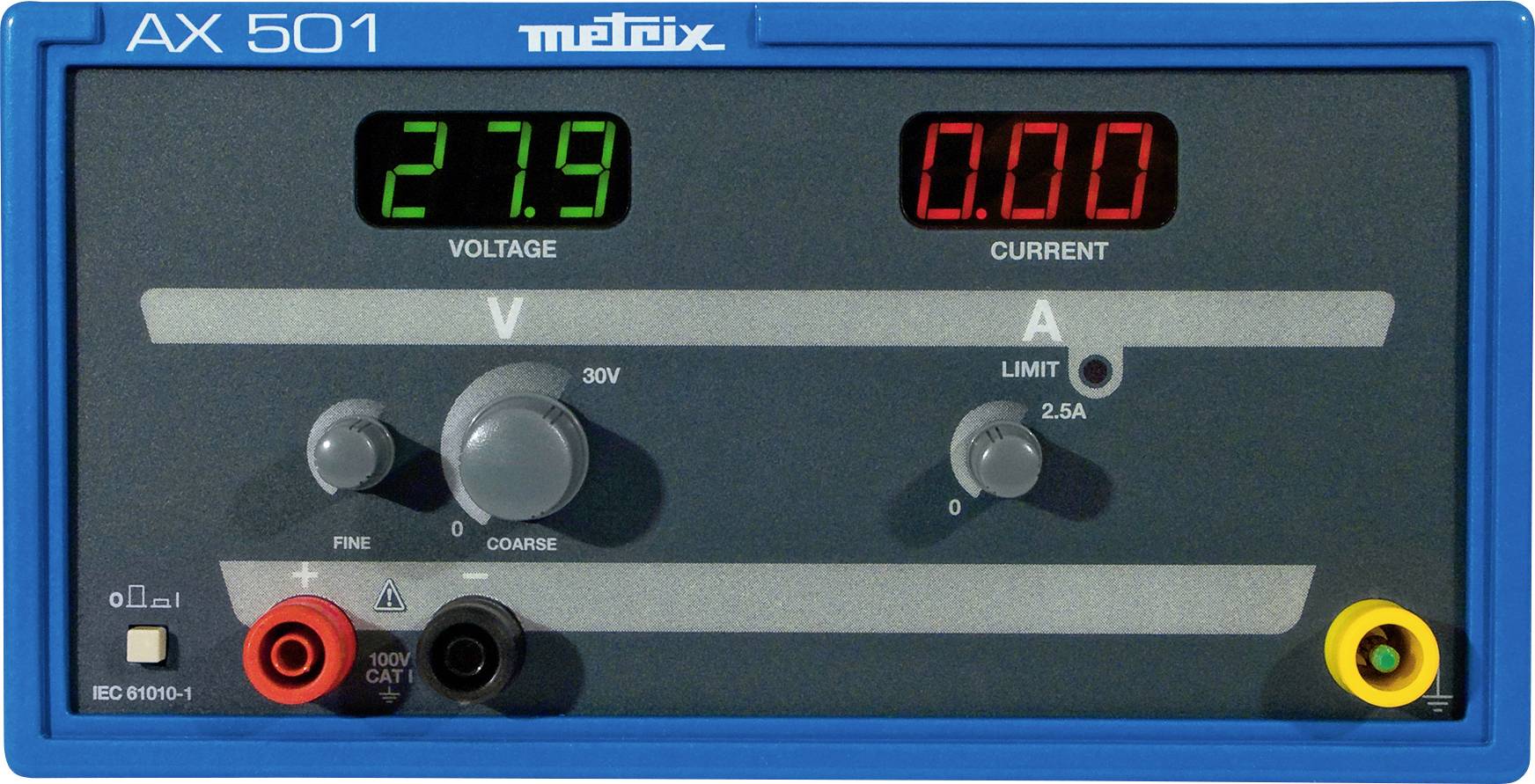 Metrix AX 501 laboratorijsko napajanje sa podesivim naponom 30 V/DC 2,5 A 1 x