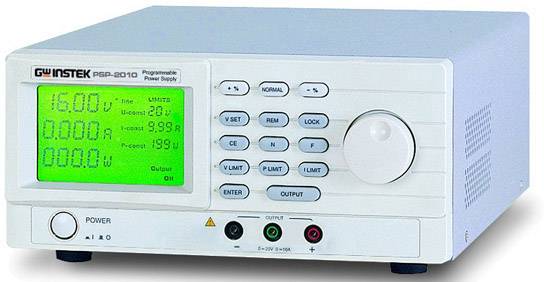 GW Instek PSP-2010 laboratorijsko napajanje sa podesivim naponom 20 V/DC 10 A RS-232