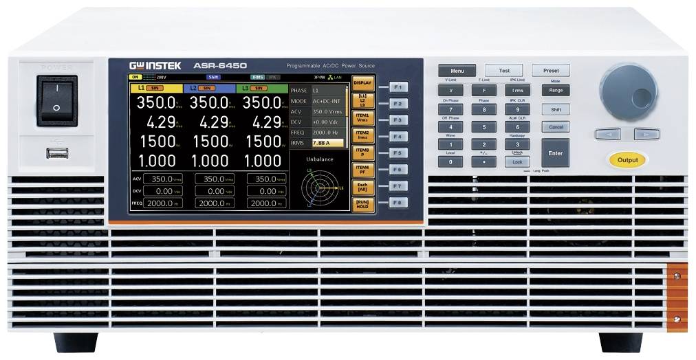 GW Instek ASR-6450 laboratorijsko napajanje sa podesivim naponom 230 V/AC → 400 V 45 A 4500 W
