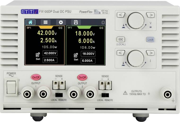 OVP, FX100DP laboratorijsko napajanje sa podesivim naponom 42 V 6 A 210 W