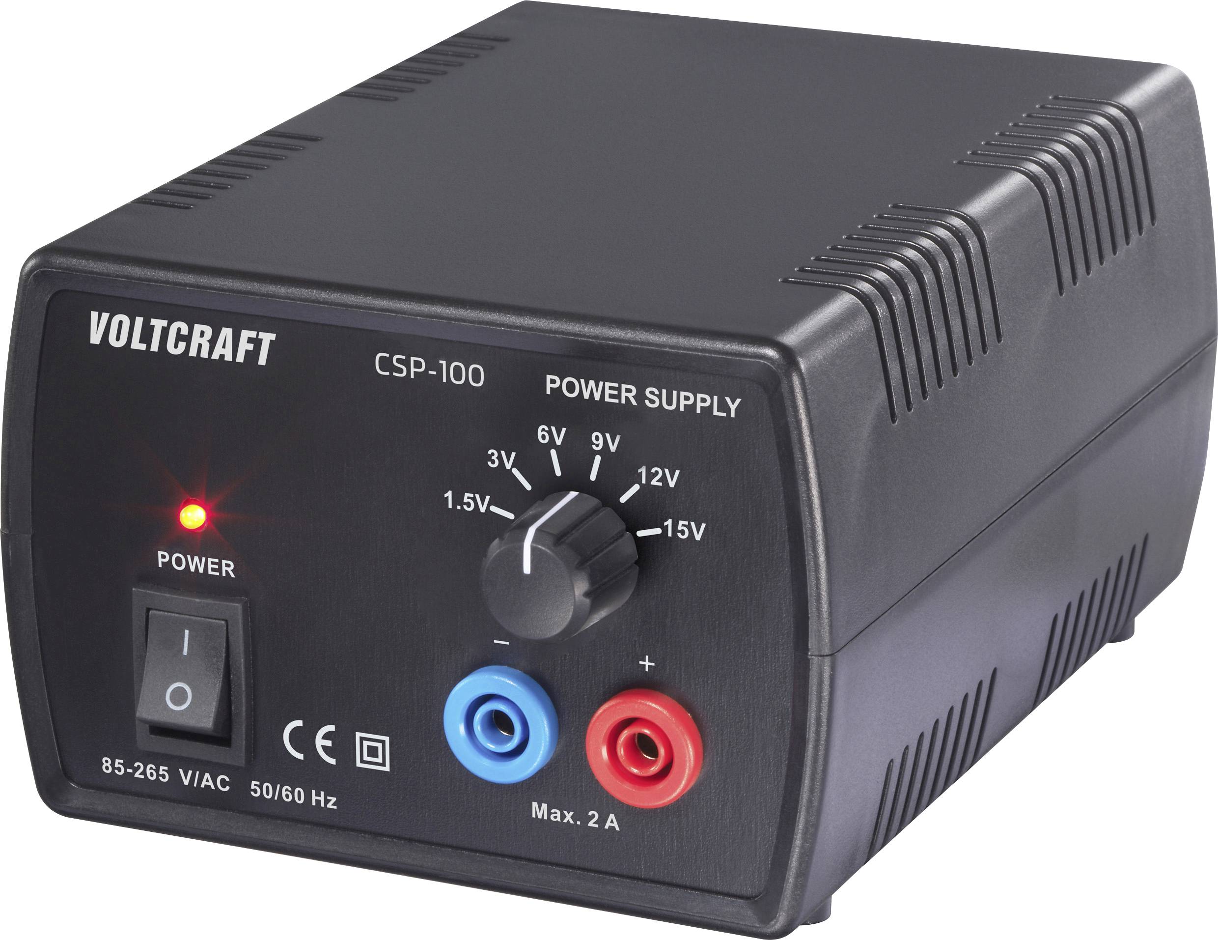 VOLTCRAFT CSP-100 laboratorijsko napajanje sa podesivim naponom 2 A 30 W 1 x