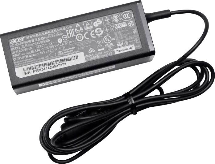 Acer KP.0450H.001 napajanje za laptop 115 V/AC, 240 V/AC → 19 V/DC 2,37 A 45 W