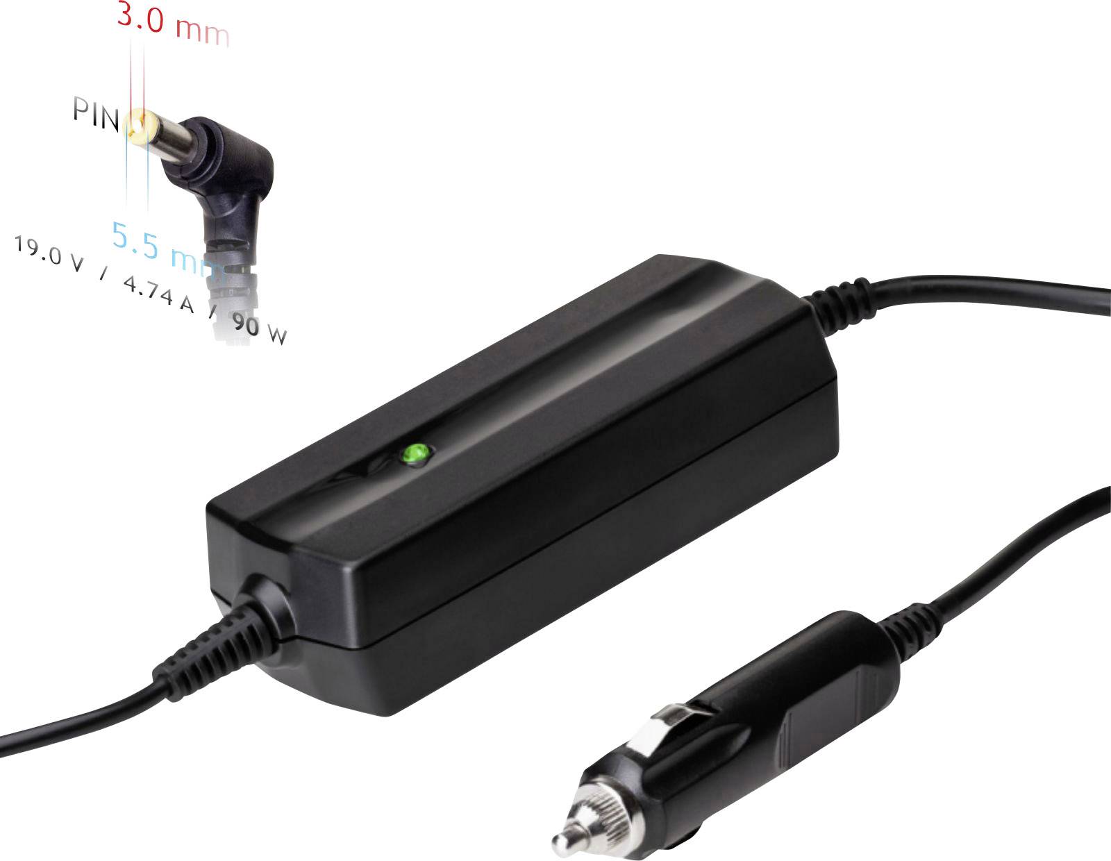 Akyga AK-ND-37 napajanje za laptop 12. V → 19 V 4,74 A 90 W