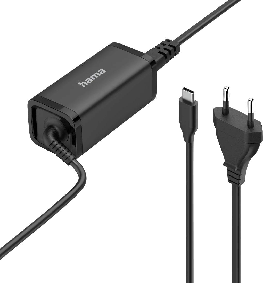 Hama 00200022 napajanje za laptop 3 A 45 W USB-C® utikač